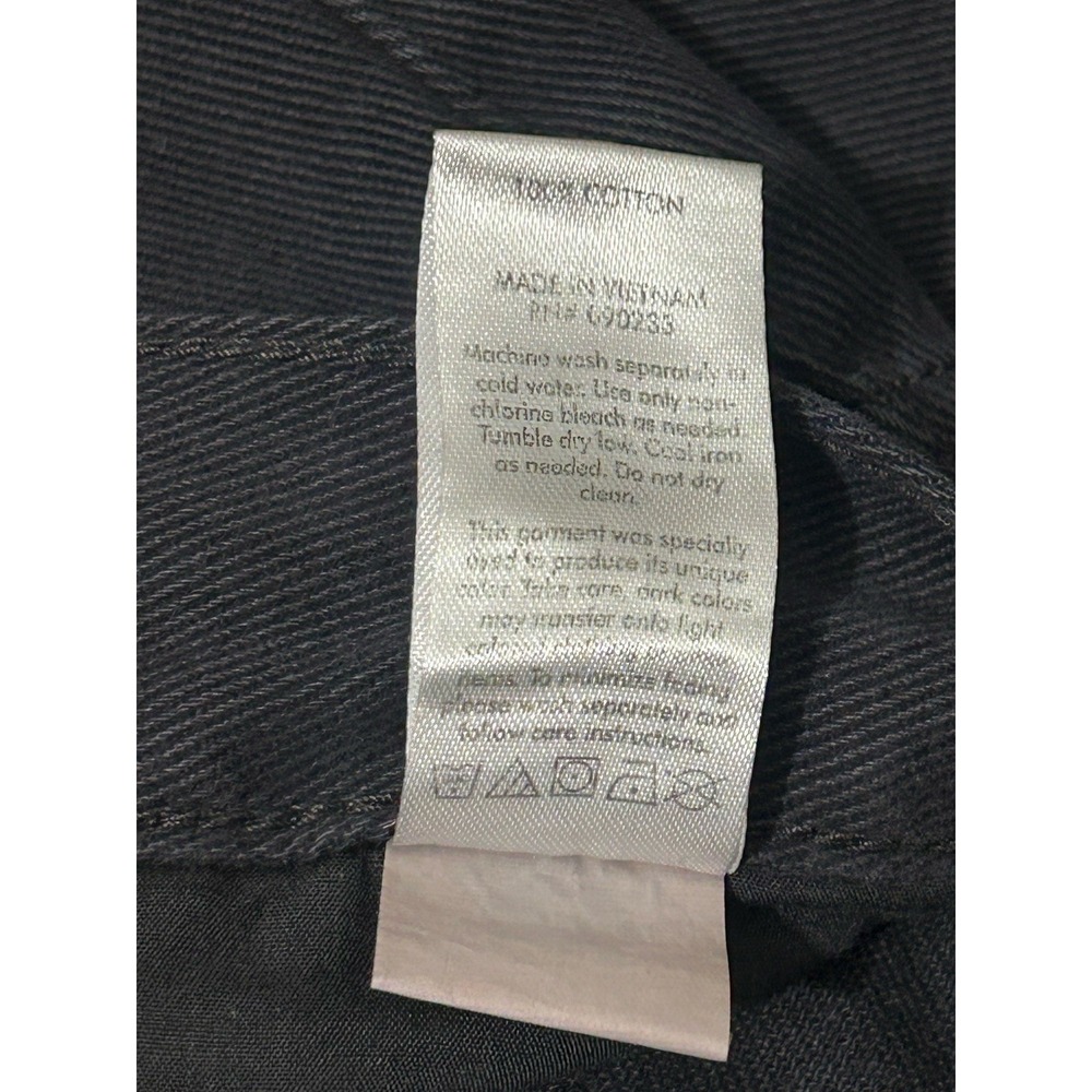 Pacsun‎ Ultra High Rise Slim Ripped Distressed Black Jeans Women's Size 25 - Picture 9 of 10